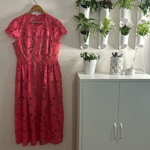 Self Portrait Pink Dress. Size US 10.